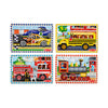 Melissa & Doug Wooden Jigsaw Puzzles in a Box Vehicles