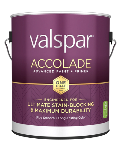 Valspar® Accolade® Interior Paint + Primer Satin 1 Gallon Ultra White