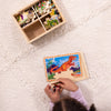Melissa & Doug Wooden Jigsaw Puzzles in a Box Dinosaurs