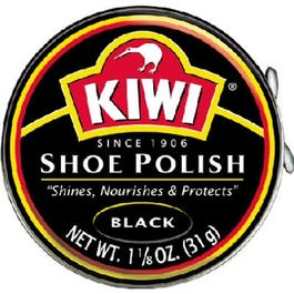 Shoe Polish Paste, Black, 1-1/8-oz.