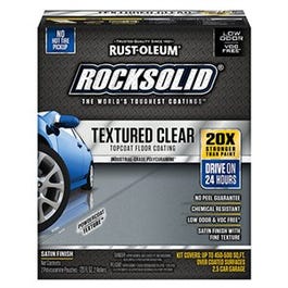 RockSolid Concrete Floors Polycuramine Textured Top Coat, 120-oz.