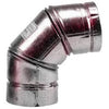 VP Pellet Pipe 3-Inch, 90 Degree Elbow