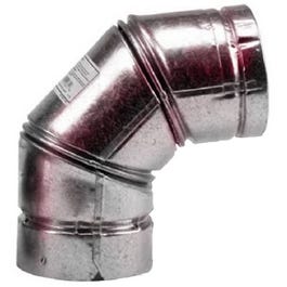 VP Pellet Pipe 3-Inch, 90 Degree Elbow