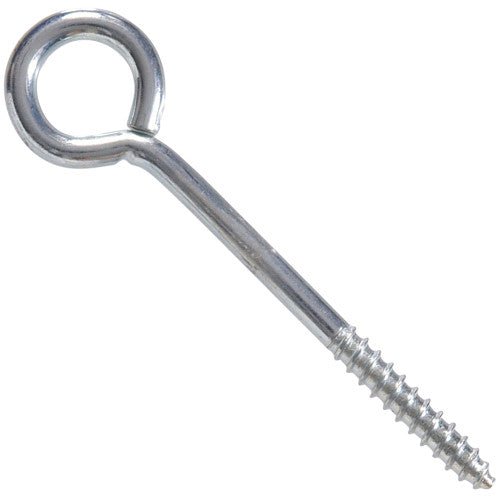 Hillman Group Hardware Essentials Lag Thread Screw Eye Zinc 1/4