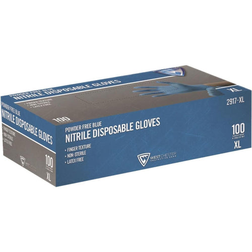 West Chester Protective Gear XL Nitrile Industrial Grade Disposable Glove (100-Pack)