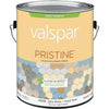 Valspar Pristine 100% Acrylic Paint & Primer Satin Exterior House Paint, Ultra White/Pastel Base, 1 Gal.