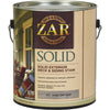 ZAR Solid Deck & Siding Stain, Dark Tint Base, 1 Gal.