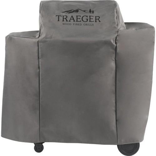 Traeger Ironwood 650 46 In. Gray Hydrotuff Full-Length Grill Cover