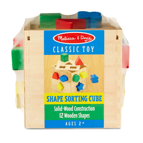 Melissa & Doug Shape Sorting Cube Classic Toy