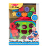 Melissa & Doug Take-Along Shape Sorter Baby and Toddler Toy