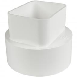 Genova Products PVC Sewer Fittings Downspout Adapter