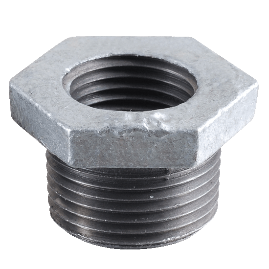 STZ Industries 311B-114 Galvanized Malleable Iron Fittings Bushings