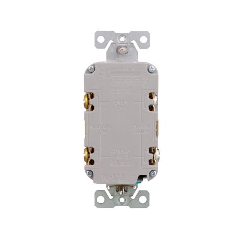 Eaton Slim GFCI Receptacle TRGF20V