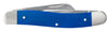 Case Knives Smooth Blue G-10 Medium Stockman with XX Diamond Shield