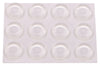 ProSource Furniture Bumper Pad 1/2 Dome Polyurethane