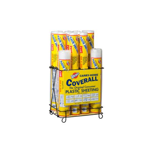 Warp Brothers Carry-Home® Coverall® Consumer Plastic Sheeting  10 x 25 ft. x 4 Mil