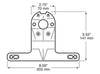 Peterson Under 80 inch Wide Trailer Rear Light Kit