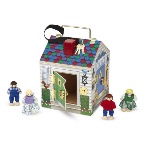 Melissa & Doug Wooden Doorbell House