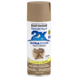 Painter's Touch 2X Spray Paint, Satin Nutmeg, 12-oz.