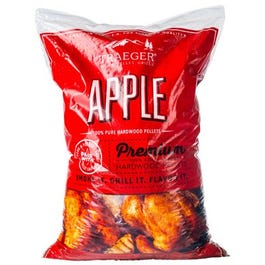 Barbeque Pellets, Apple Hardwood, 20-Lb. Bag