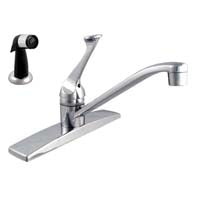 LDR Industries Kitchen Faucet With Spray