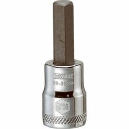 Hex Bit Socket, 5/16-In., 3/8-In. Drive