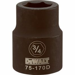 Metric Impact Socket, 6-Point, 3/4-In. Drive, 3/4-In.