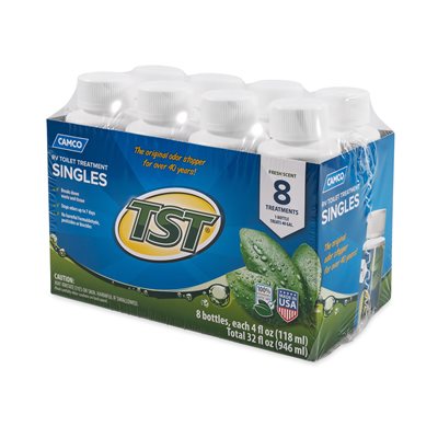 Camco TST Singles - 8-4oz bottles per box