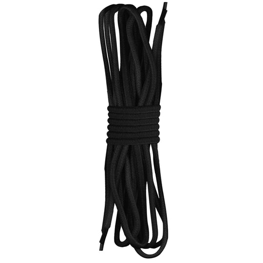 Jobsite & Manakey Group Waxed Laces Black 60 in.