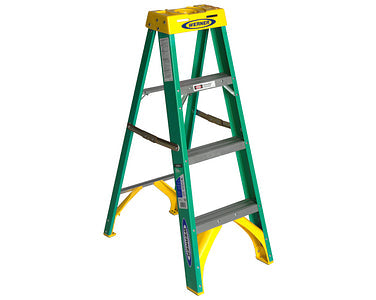 Werner 4ft Type II Fiberglass Step Ladder 5904