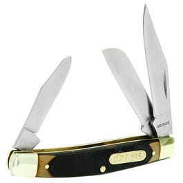 Old Timer Middleman Pocket Knife, 3 Blade