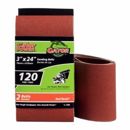 2-Pack 3 x 24-Inch 120-Grit Bi-Directional Sanding Sheet