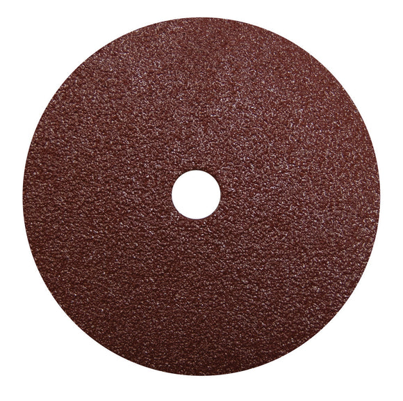 Century Drill And Tool Resin Fiber Disc 7″ Diameter 36 Grit 7/8″ Arbor 25,000 Safe Rpm 3pack