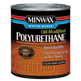 1/2-Pint Semi-Gloss VOC Water-Based Polyurethane