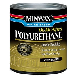 1/2-Pint Satin VOC Water-Based Polyurethane