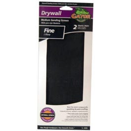 Drywall Sanding Screen, Fine 180-Grit, 4.25 x 11.25-In., 2-Pk.