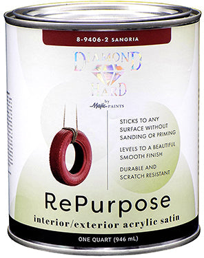 REPURPOSE PAINT QT SANGRIA DIAMOND HARD