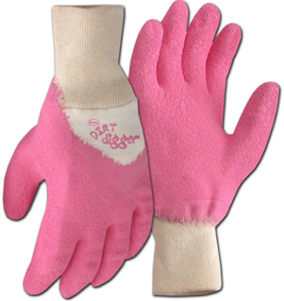 GLOVE DIRT DIGGER GREEN  SIZE SMALL