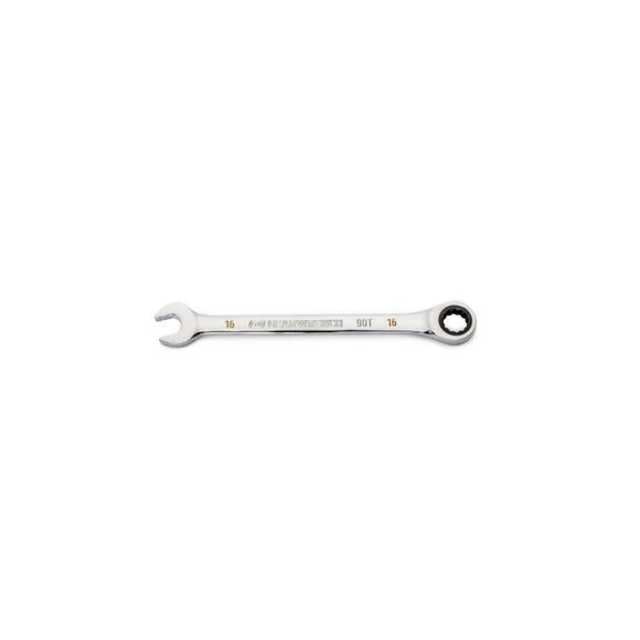 GearWrench 16mm 90-Tooth 12 Point Ratcheting Combination Wrench