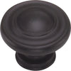 Laurey Nantucket Oil Rubbed Bronze 1-3/8 In. Cabinet Knob