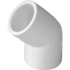 Charlotte Pipe 1 In. Schedule 40 Standard Weight PVC Elbow