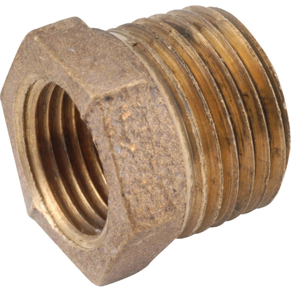 Anderson Metals 1-1/4 In. x 1 In. Red Brass Bushing