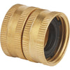 Best Garden 3/4 In. FNH x 3/4 In FNH Brass Swivel Hose Connector