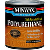 Minwax Semi-Gloss Water Based Oil-Modified Interior Polyurethane, 1 Qt.