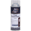 Deft 12.25 Oz. Satin Clear Wood Finish Interior Spray Lacquer