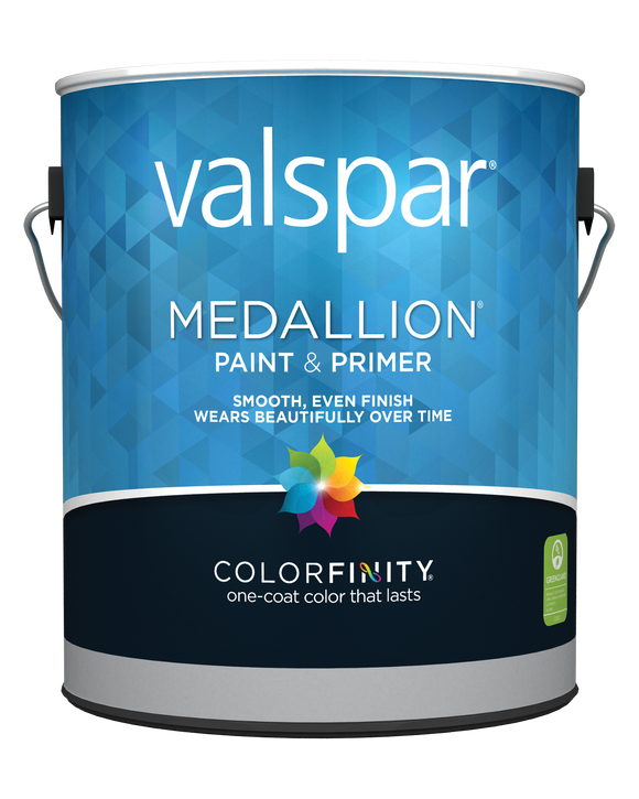 Valspar Medallion® Interior Paint & Primer 1 Quart Clear Base (1 quart, Clear Base)