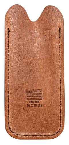 Case Genuine Brown Leather Knife Slip